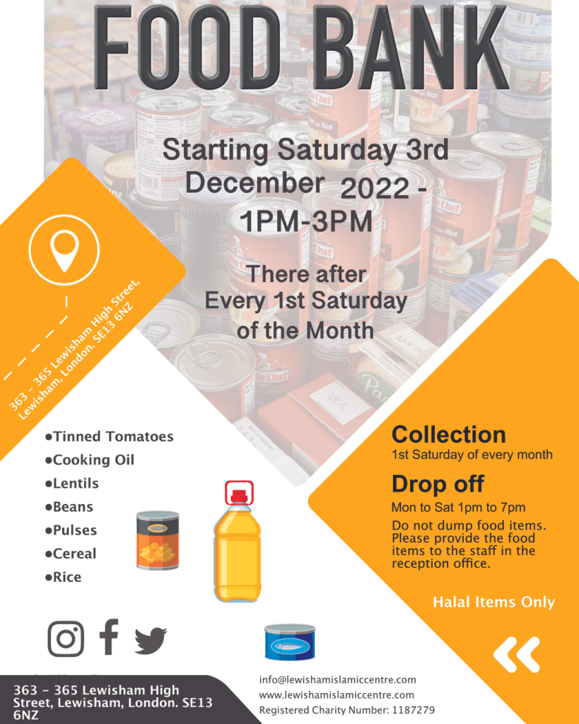 Food Bank Schedule For January 2025